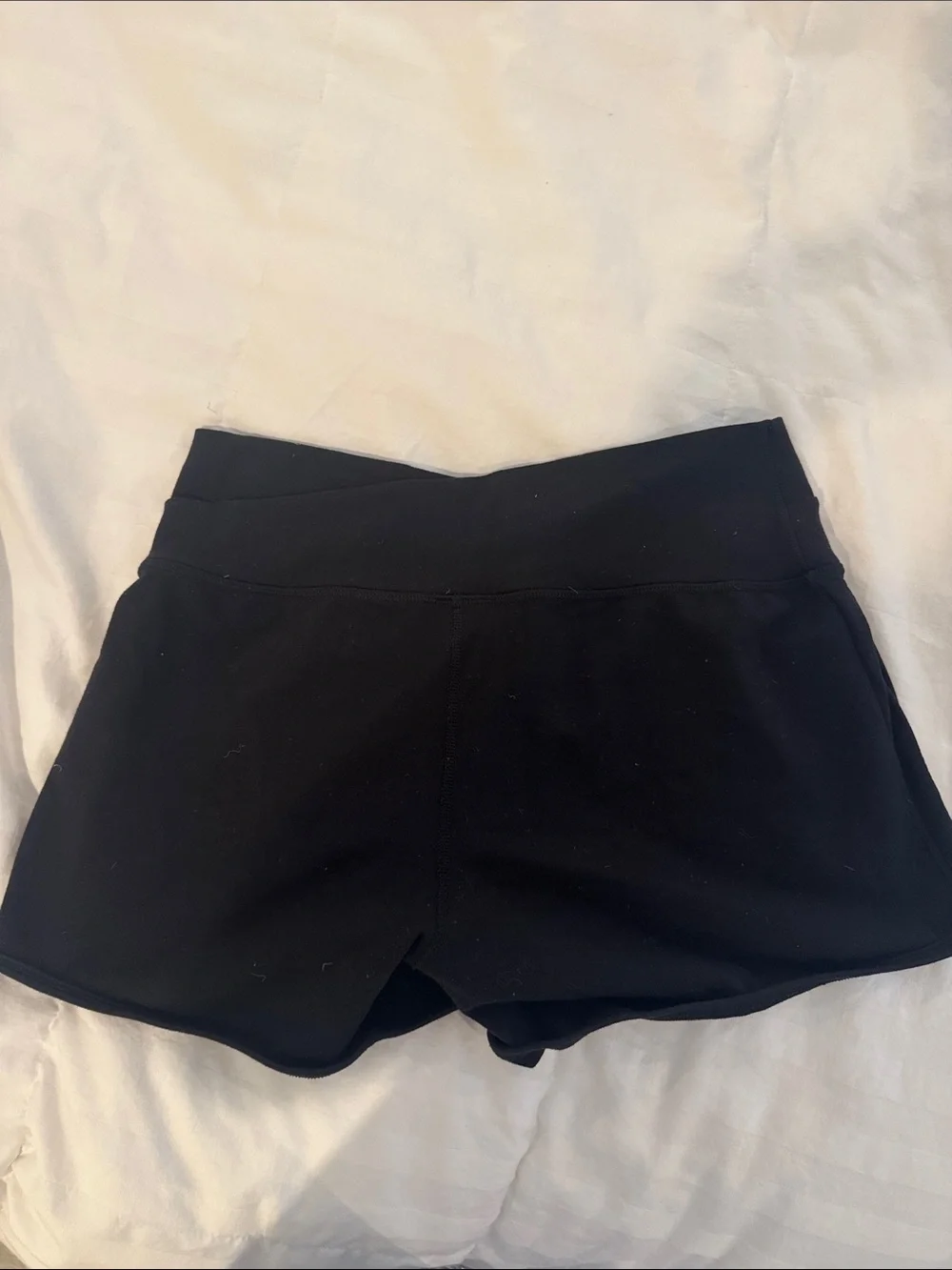 lululemon athletica Black Performance Layered Athletic Shorts - Picture 2 of 2